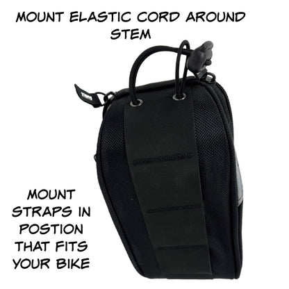 EBike Phone Holder – Beetle Phone Bag for Large Diameter Bike Frames