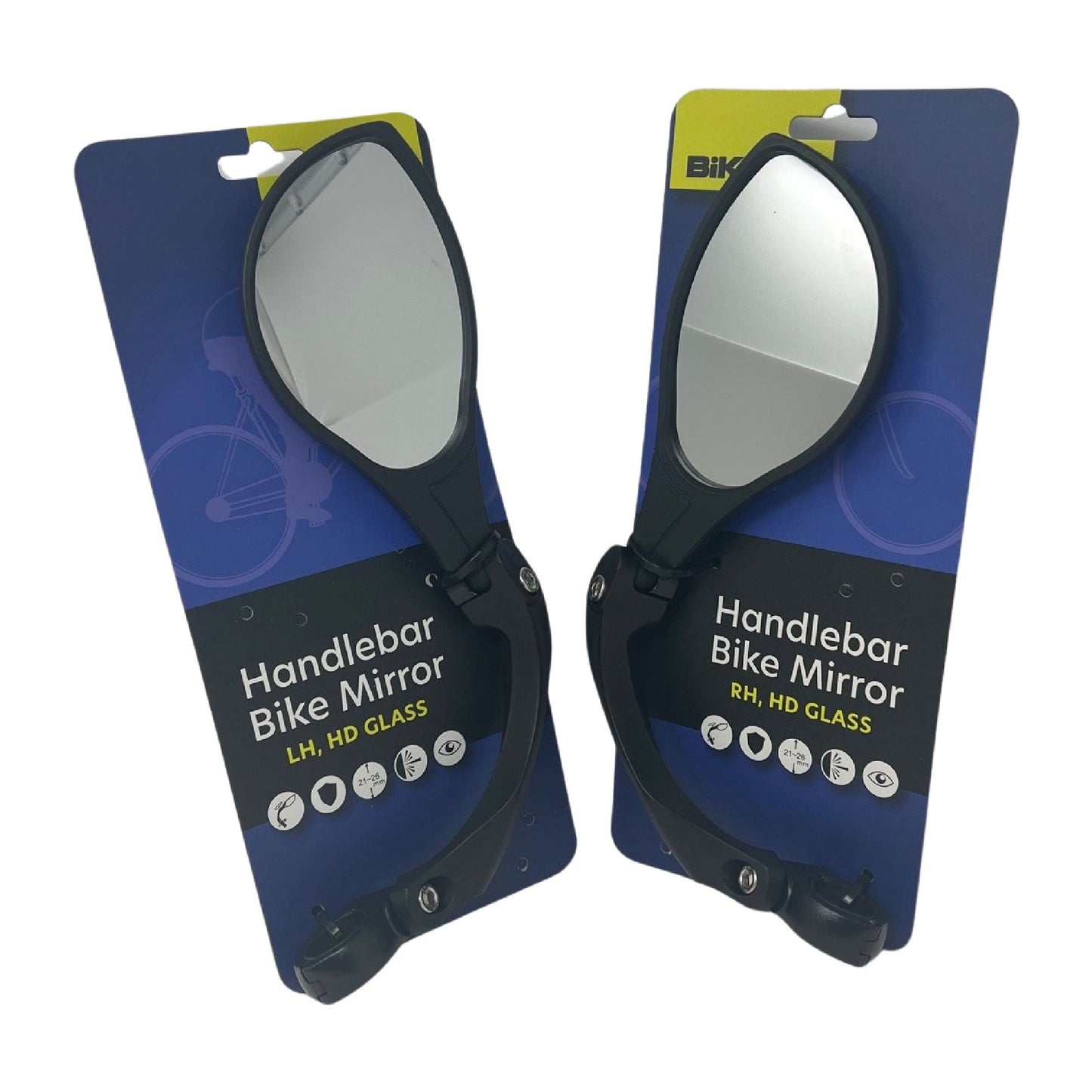 Handle Bar Mirror HD Glass